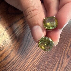 Kate Spade Green Gumdrop Earrings